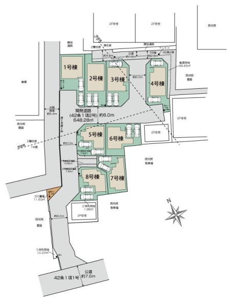 草加市新善町　新築一戸建て　5号棟