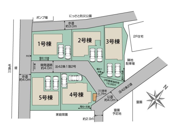草加市新里町　新築一戸建て　7期2号棟