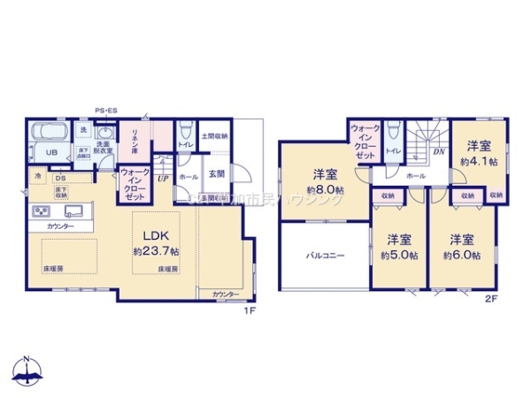 草加市西町　新築一戸建て　11期