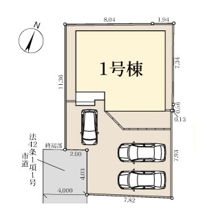 草加市旭町5丁目　新築一戸建て