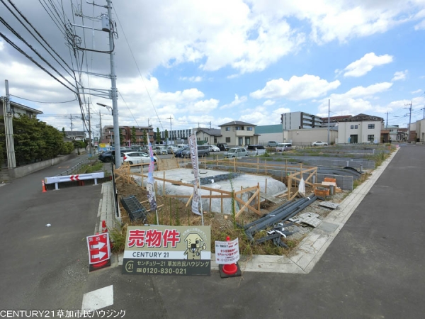 草加市金明町　新築一戸建て　1号棟