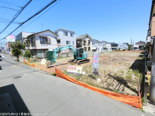 草加市西町　建築条件付売地　D区画
