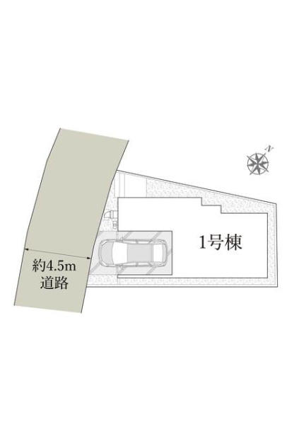 草加市谷塚仲町　新築一戸建て　1期
