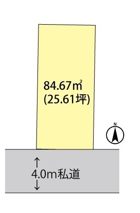 草加市氷川町　売地