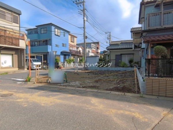 草加市八幡町の土地