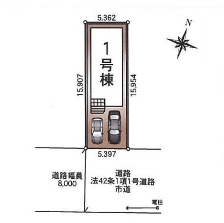 草加市青柳3丁目　新築一戸建て　第54