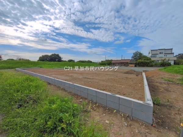 八潮市八條　売地　3期1区画