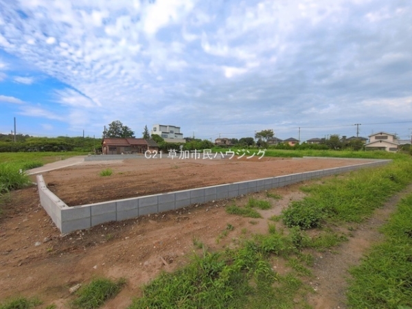 八潮市八條　売地　3期1区画