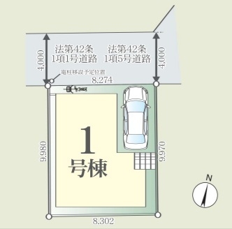 草加市八幡町　新築一戸建て　1期