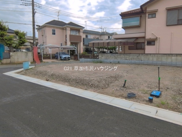 八潮市大曽根　建築条件付売地　A区画