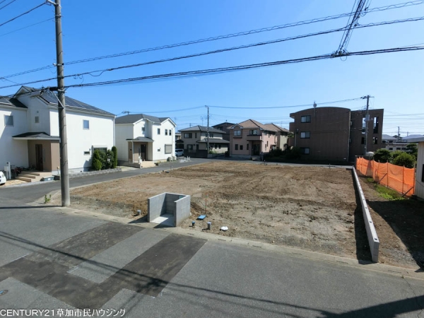 草加市長栄4丁目　建築条件付売地　A区画