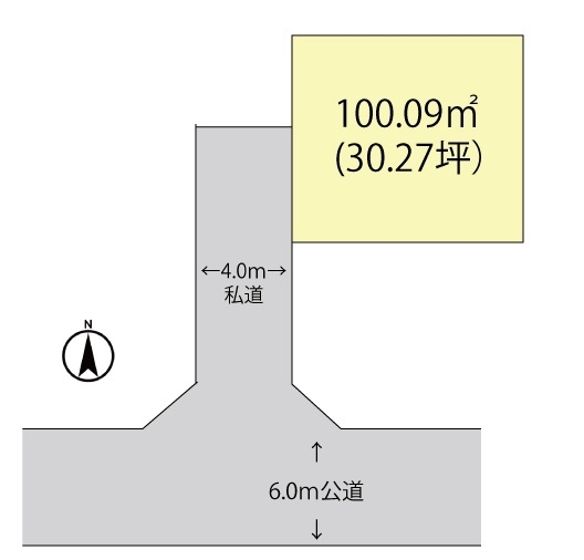八潮市新町　売地