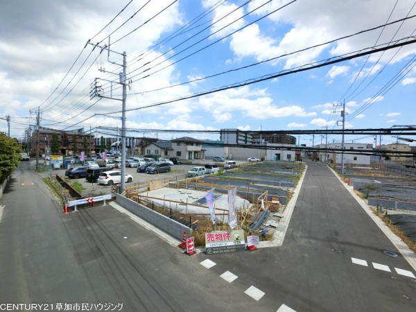草加市金明町の土地