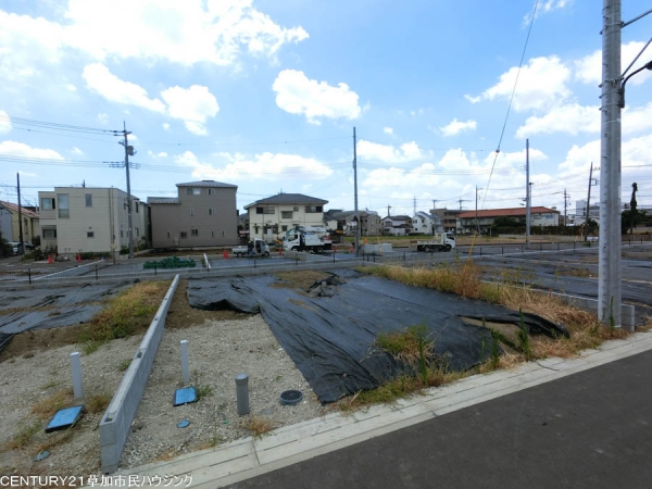 草加市金明町の土地