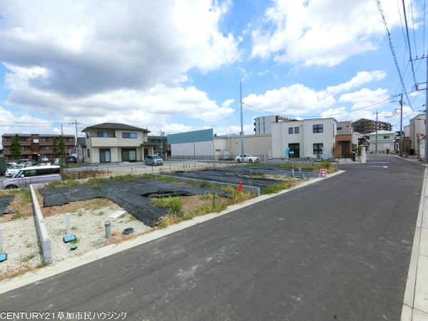 草加市金明町の土地
