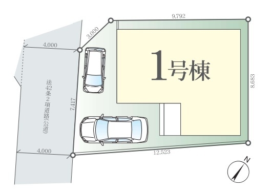 草加市遊馬町　新築一戸建て　1期