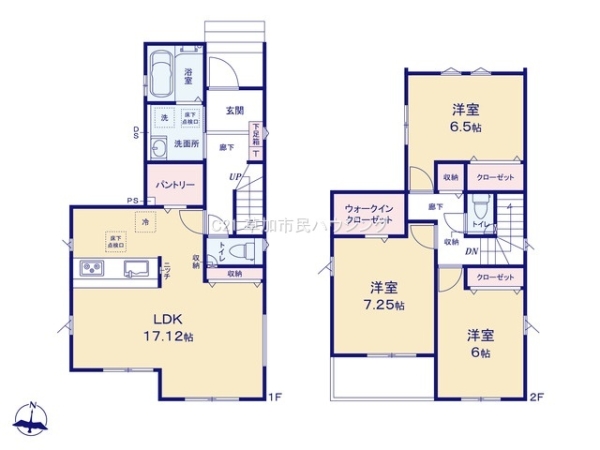 八潮市大瀬　新築一戸建て　8期2号棟