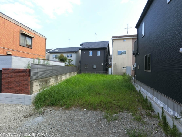 草加市北谷３丁目の土地