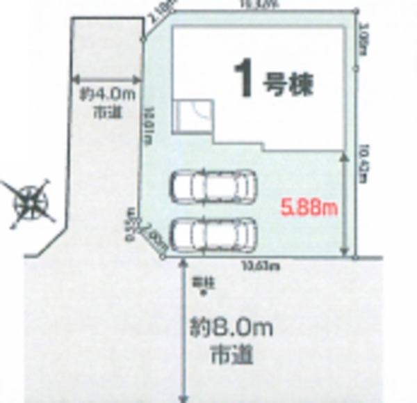 草加市稲荷5丁目　新築一戸建て　01期