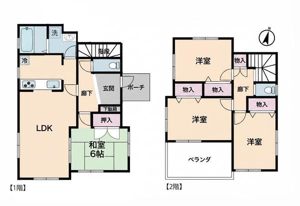草加市手代３丁目の中古一戸建て