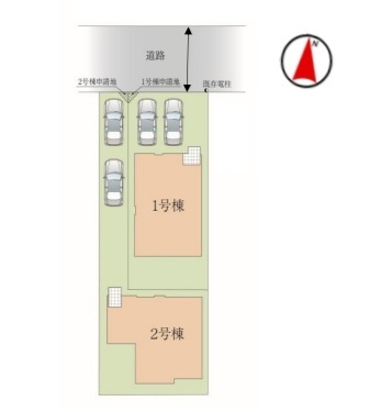 草加市稲荷6丁目　新築一戸建て　19期1号棟