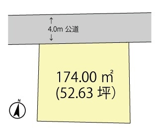 草加市旭町6丁目　売地