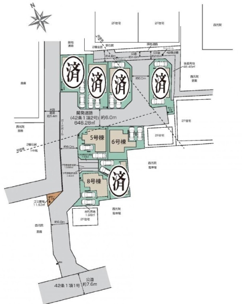 草加市新善町　新築一戸建て　6号棟