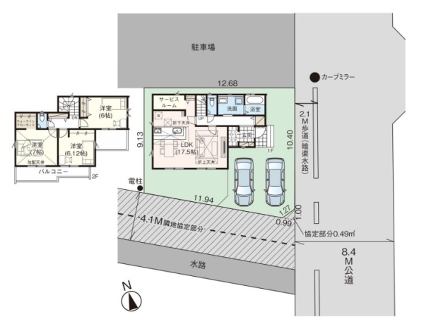 草加市八幡町　新築一戸建て　14期