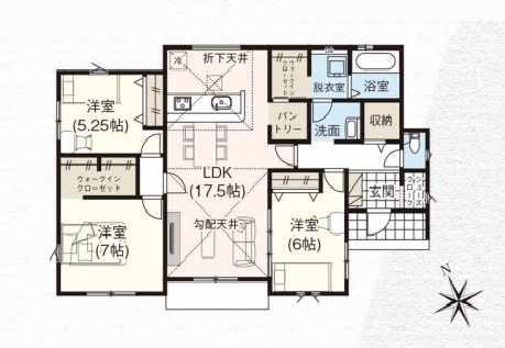 八潮市八條　新築一戸建て　3期1号棟