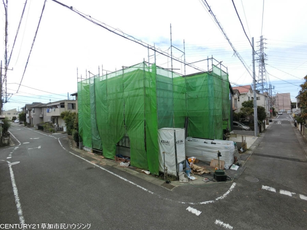 草加市新栄1丁目　新築一戸建て　2期