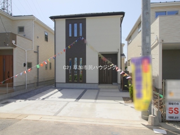 草加市青柳7丁目　新築一戸建て　第3　5号棟