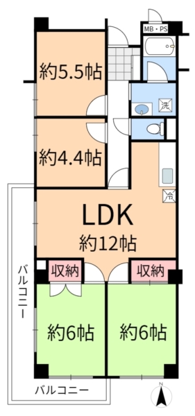 マンション草加旭園
