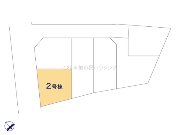 八潮市伊勢野　新築一戸建て　2号棟