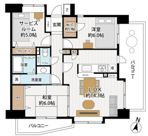 レーベンハイム草加弐番館