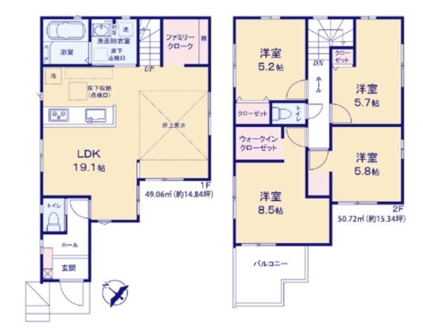 八潮市伊勢野　新築一戸建て　4期