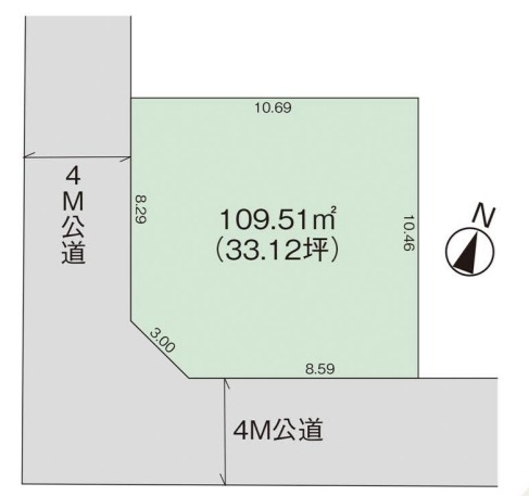 草加市遊馬町　売地　11期