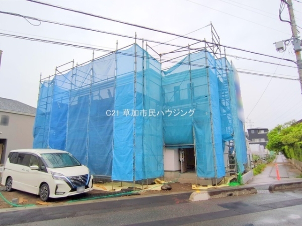 草加市青柳7丁目　新築一戸建て　3期F号棟
