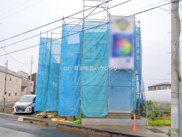 草加市青柳7丁目　新築一戸建て　3期F号棟