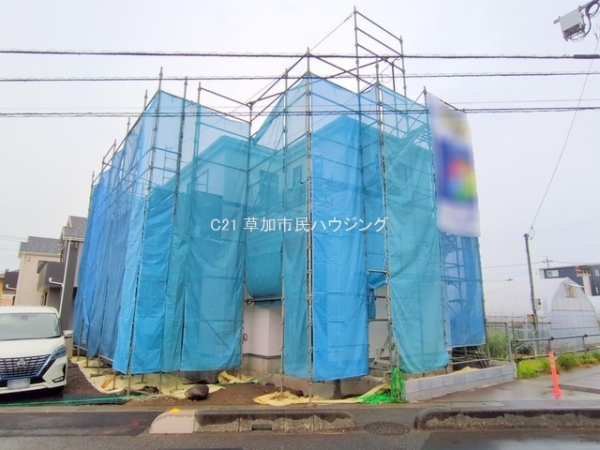 草加市青柳7丁目　新築一戸建て　3期F号棟
