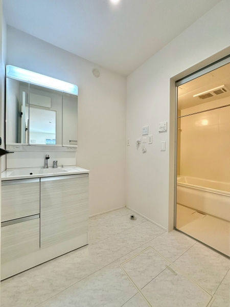 草加市苗塚町 新築一戸建て 23 1期8号棟(洗面台・洗面所)