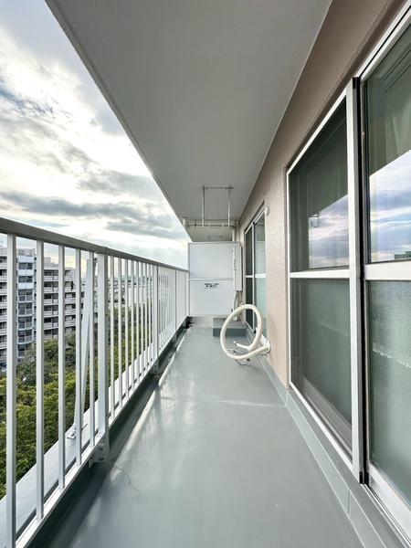 草加松原ハイツ A棟(バルコニー)