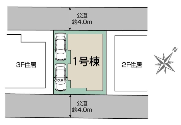 草加市谷塚仲町　新築一戸建て