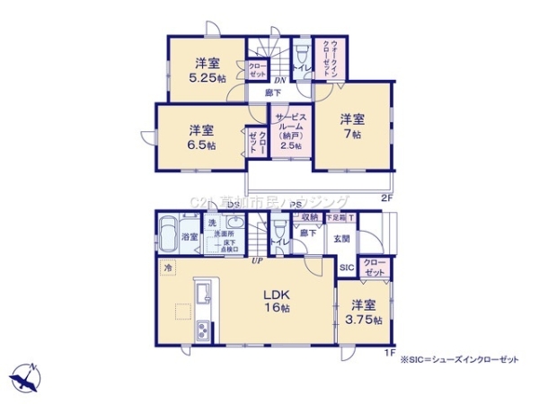 草加市青柳6丁目　新築一戸建て　20期1号棟