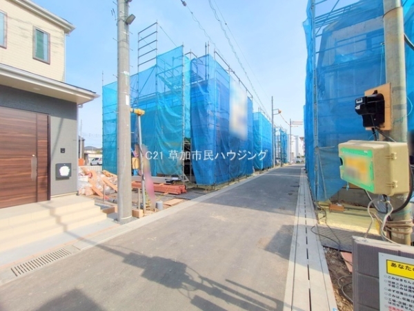草加市長栄1丁目　新築一戸建て　第2期A号棟