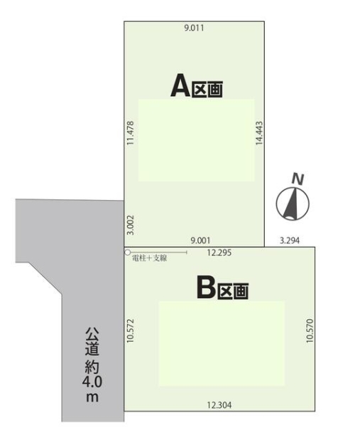 草加市清門2丁目　売地　A区画