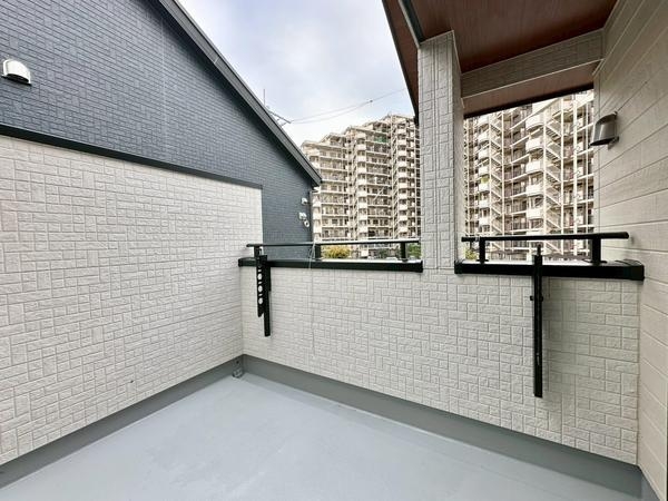 草加市新里町 新築一戸建て 2期2号棟(バルコニー)
