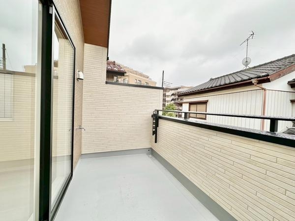 草加市新里町 新築一戸建て 2期1号棟(バルコニー)