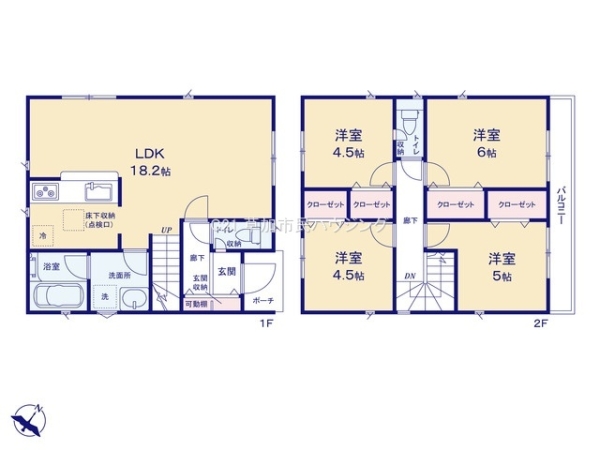 八潮市大字二丁目　新築一戸建て　第22