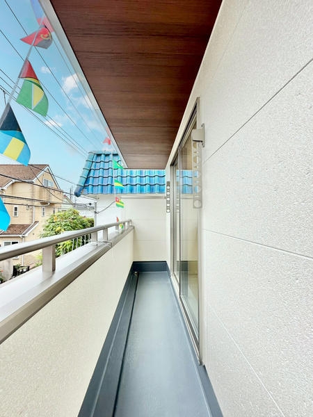 草加市小山2丁目 新築一戸建て 5期(バルコニー)