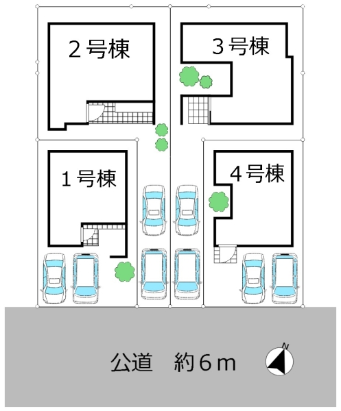 八潮市中央2丁目　新築一戸建て　2期　4号棟